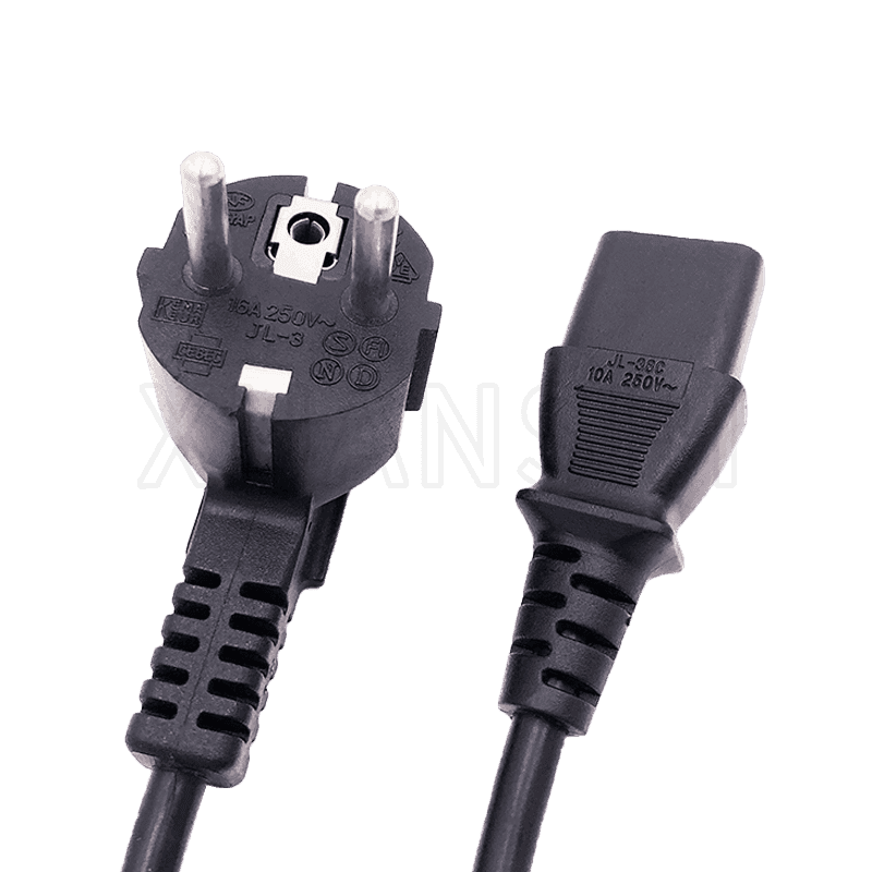 Europese stekker netsnoer met C13 connector JL-3,JL-38C